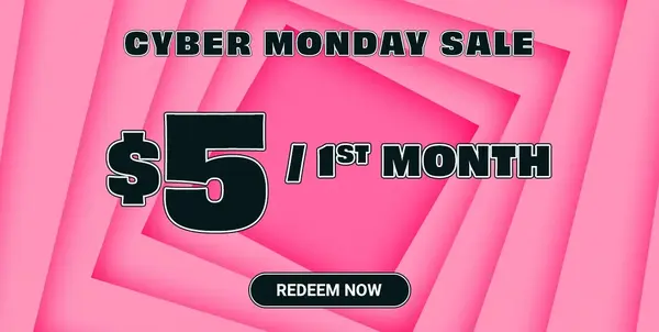 Cyber Monday Sale